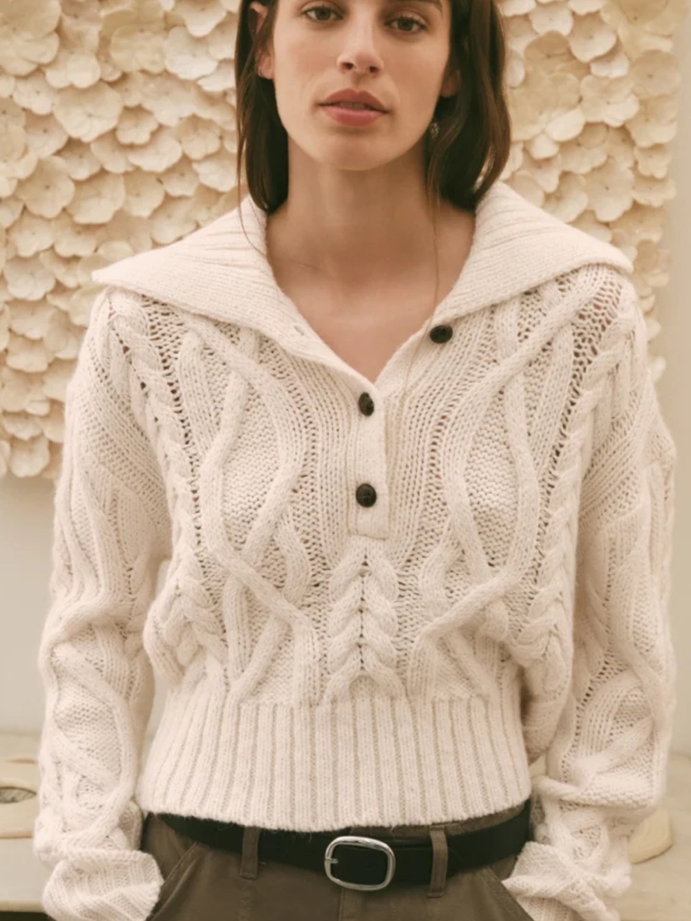 HARTWELL CABLE KNIT SWEATER